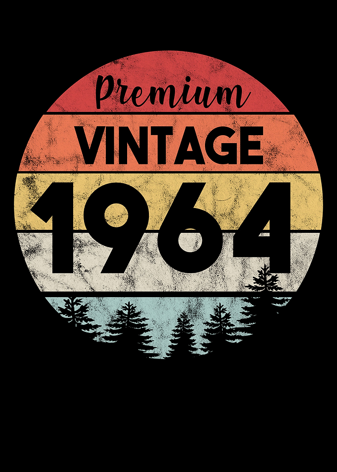 Retro 1964 Birthday Gift