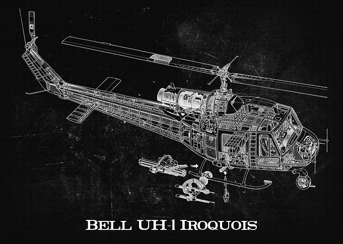 Bell UH1 Iroquois