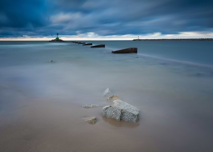 Background Baltic Beach Be