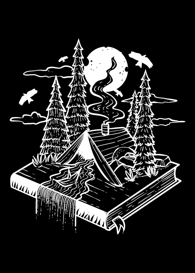 Forest Book Myth Camper An