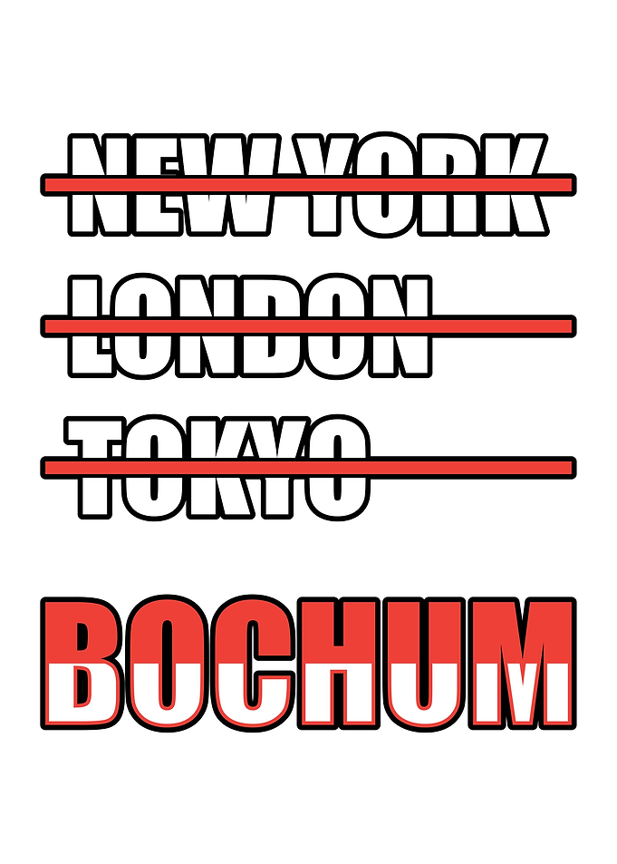 Bochum Cities gift idea