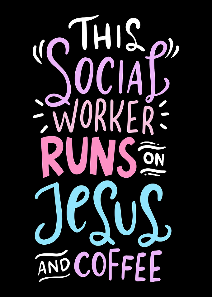 This Social Worker Runs On