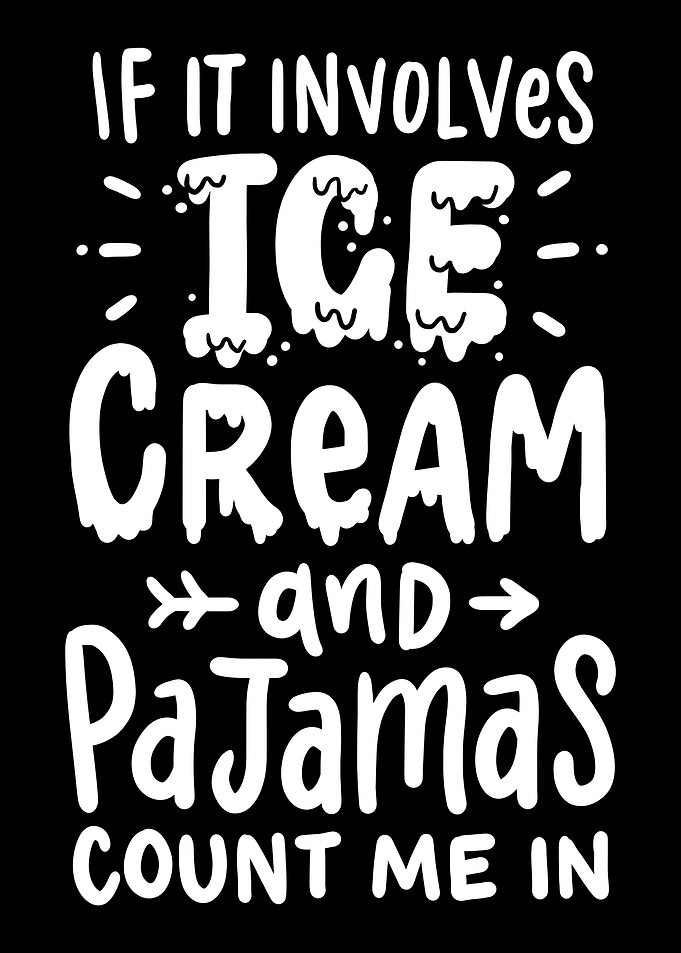 Ice Cream Pajama Party
