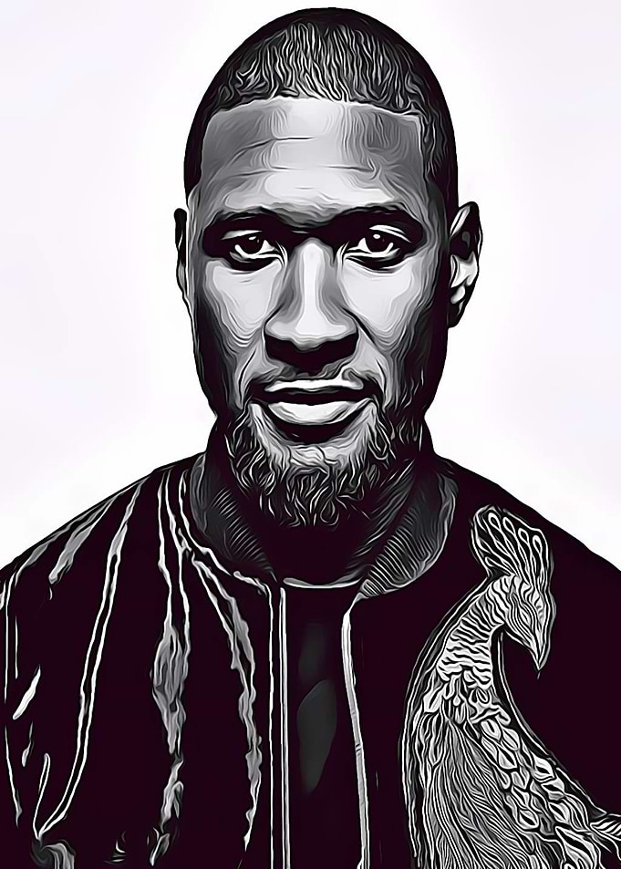 usher decoration poster