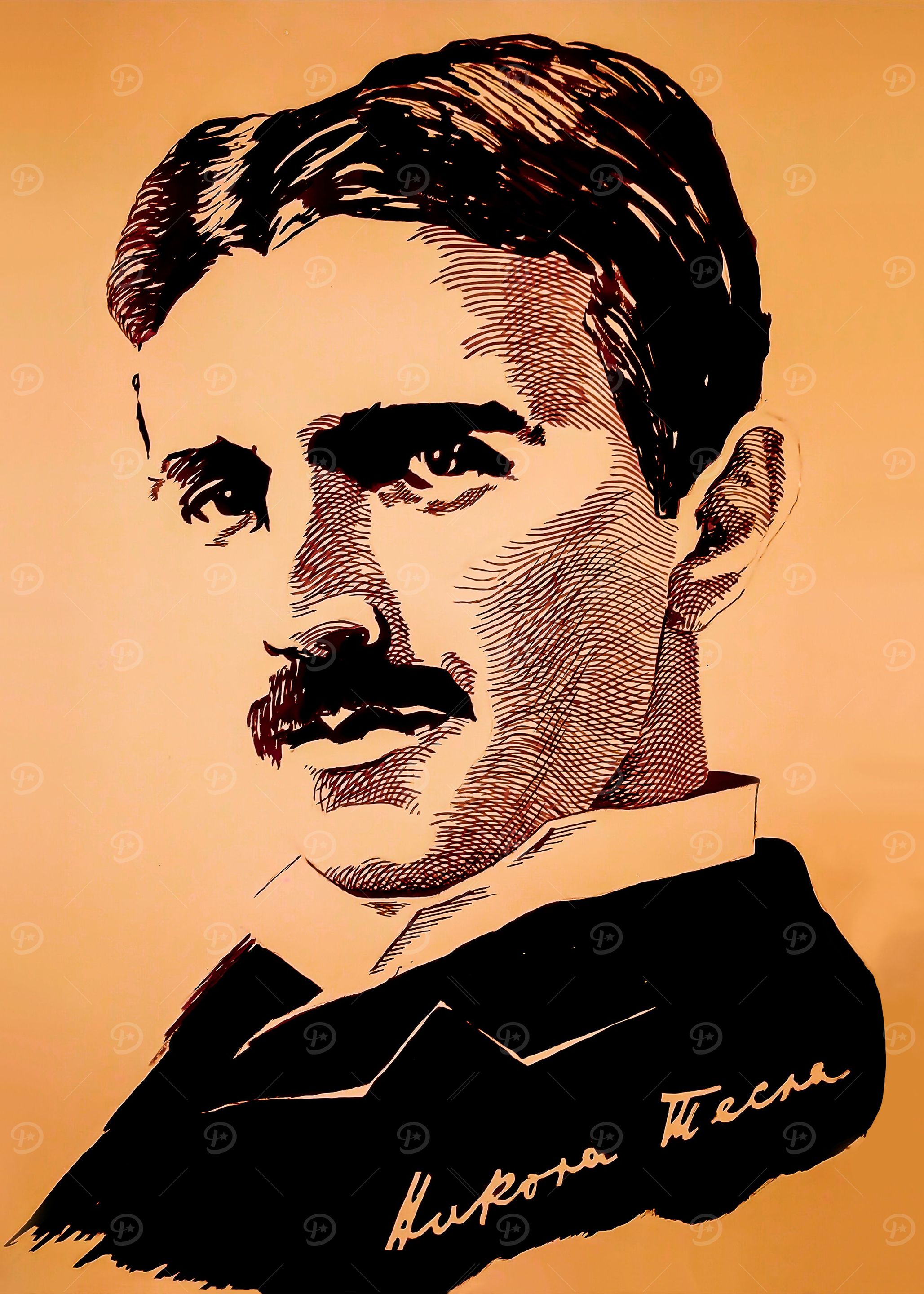 Tesla Orange