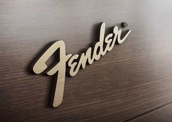 Fender Logo Guitar