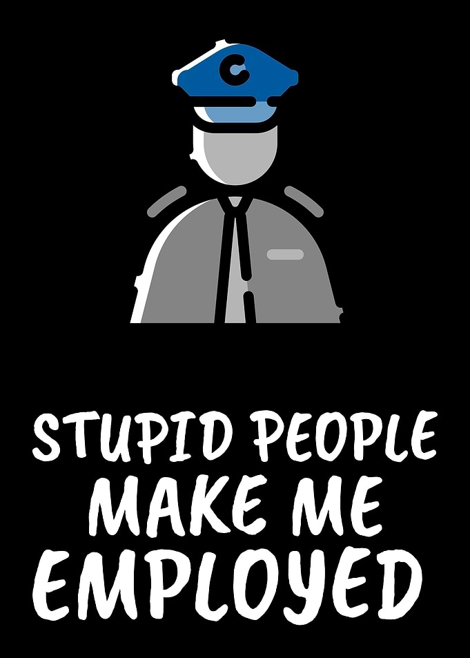 Police vs Stupid People
