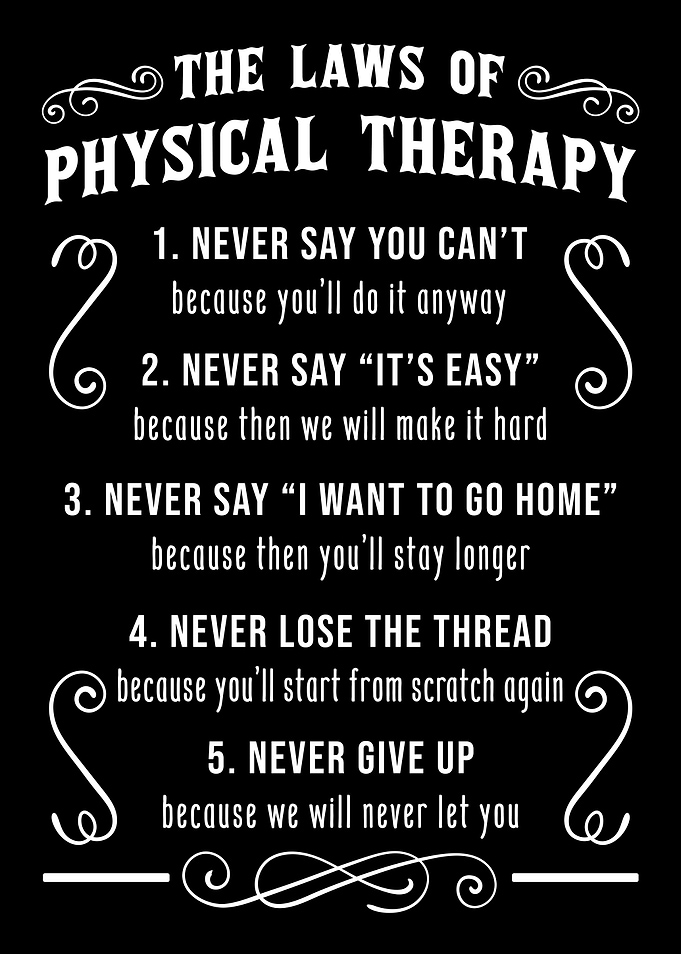 Laws Of Physical Therapy