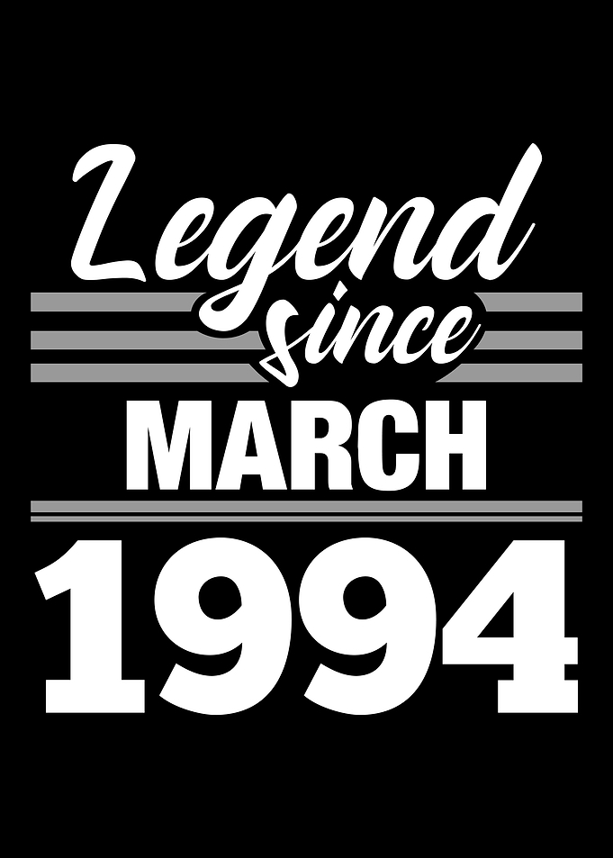 Legend Since March 1994