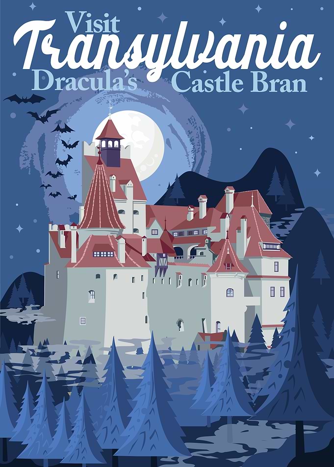 Travel Poster Transylvania