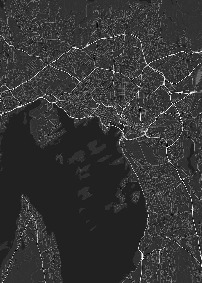 Oslo Norway Map