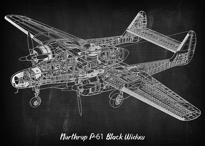 Northrop P61 Black Widow