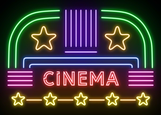 Cinema Neon Sign