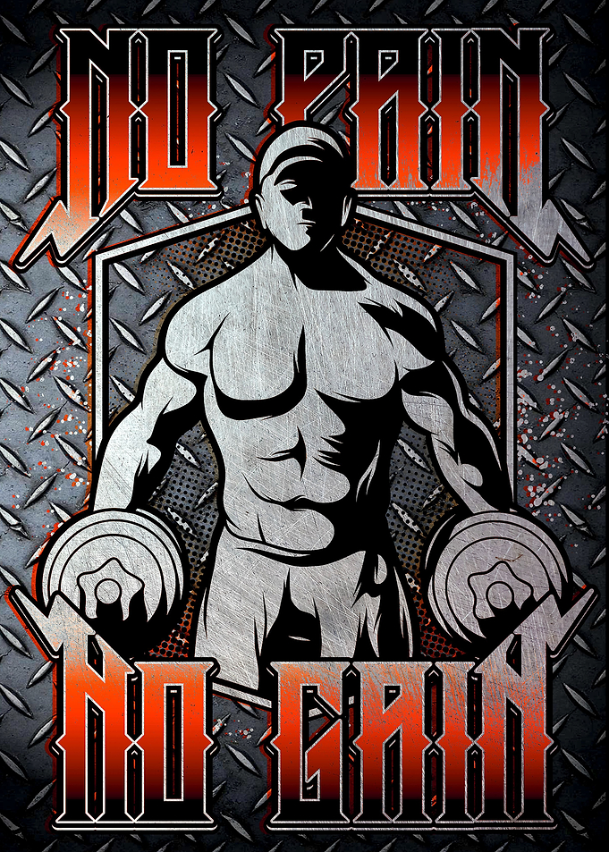Bodybuilder Pain Gain