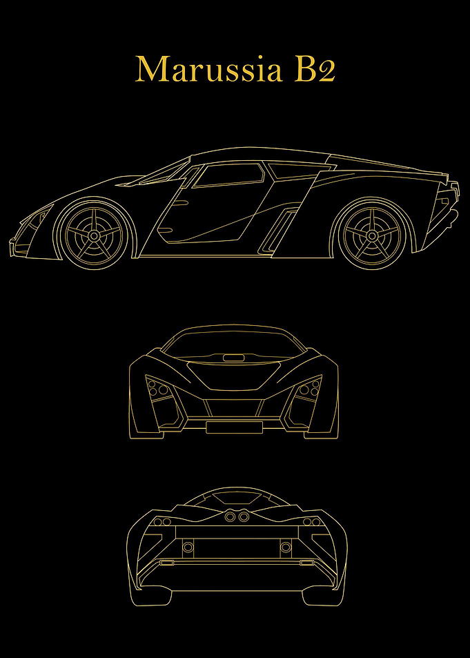 Marussia B2 Blueprint 2010