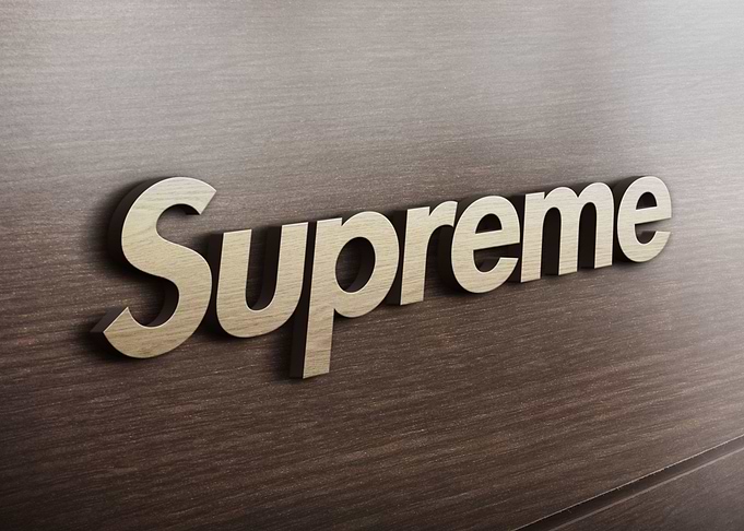 Supreme Logo Text