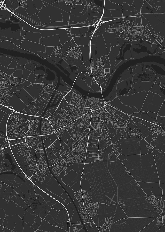 Nijmegen Netherlands Map