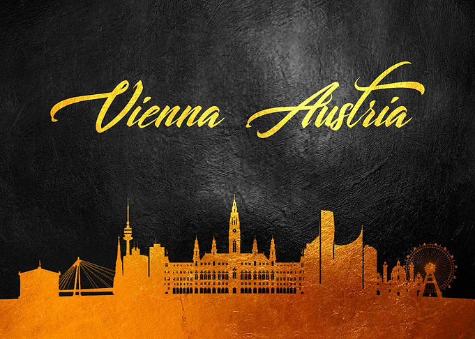 Vienna Austria Skyline