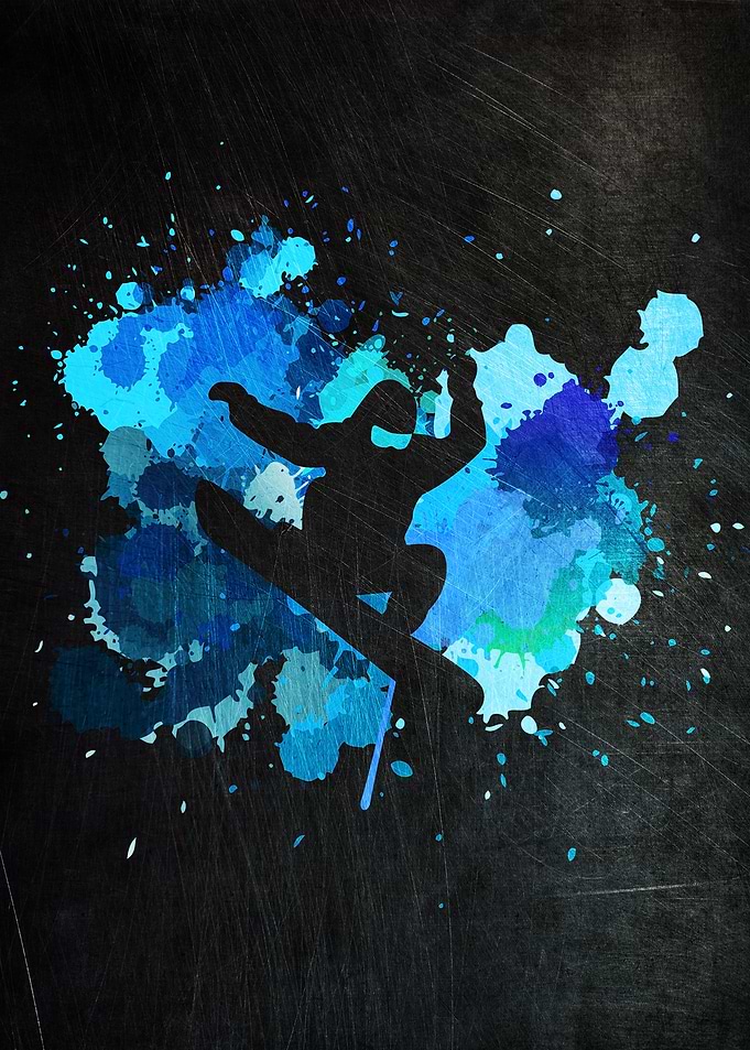 Snowboarding Splash