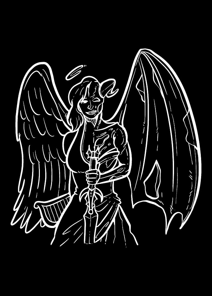 Angel Demon Death Angel De