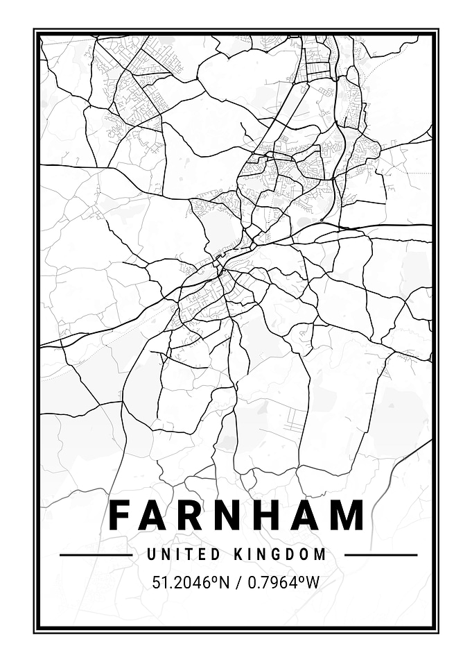 Farnham Light City Map