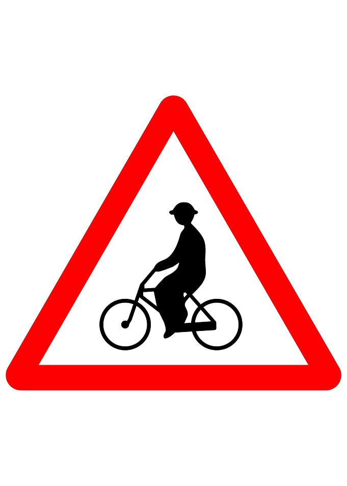 Macau Road Sign Bicycle