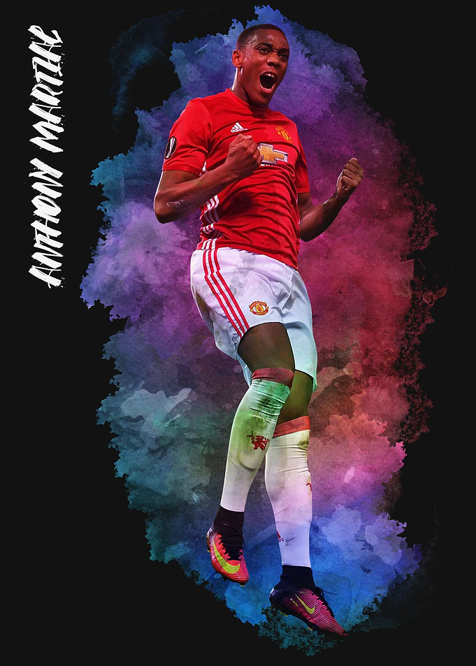 Anthony Martial WaterColor