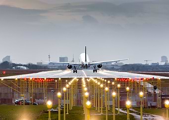 Aviation runway landing