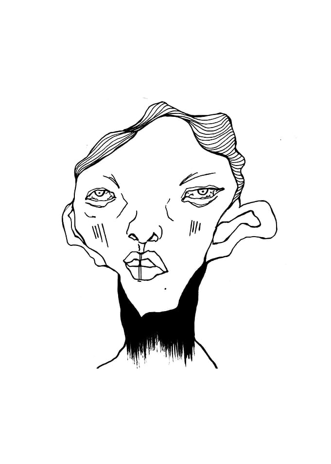 She has ROUGH EDGES