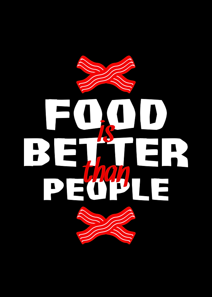 Eating Foodie Chef Bacon