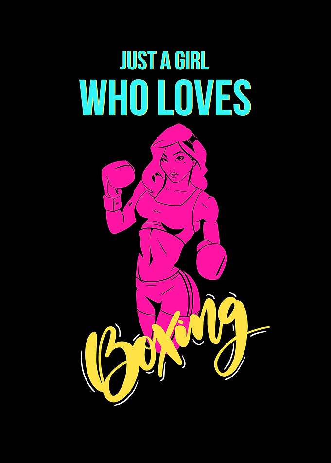 Girl Boxing MMA Fighter