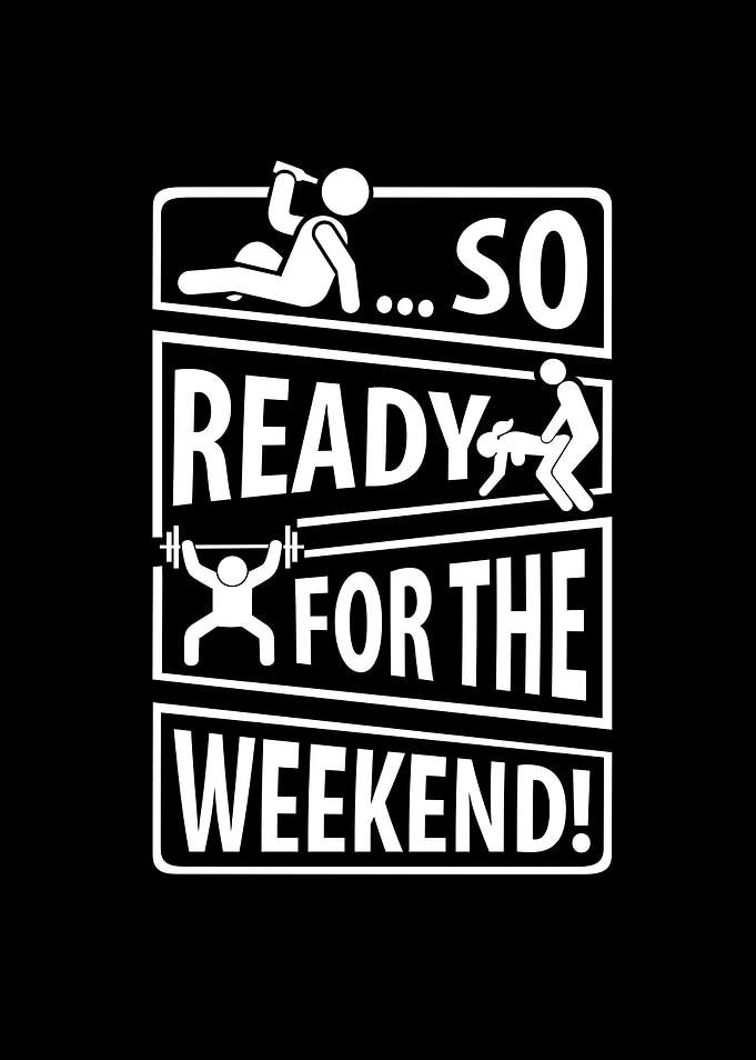 Weekend Freetime alcohol