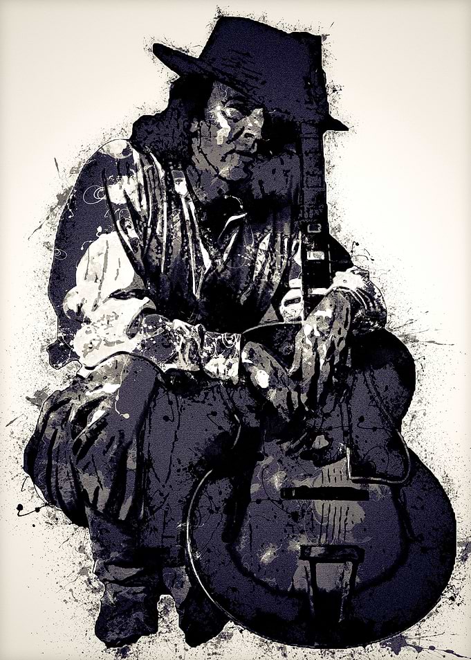 Stevie Ray Vaughan Art 31