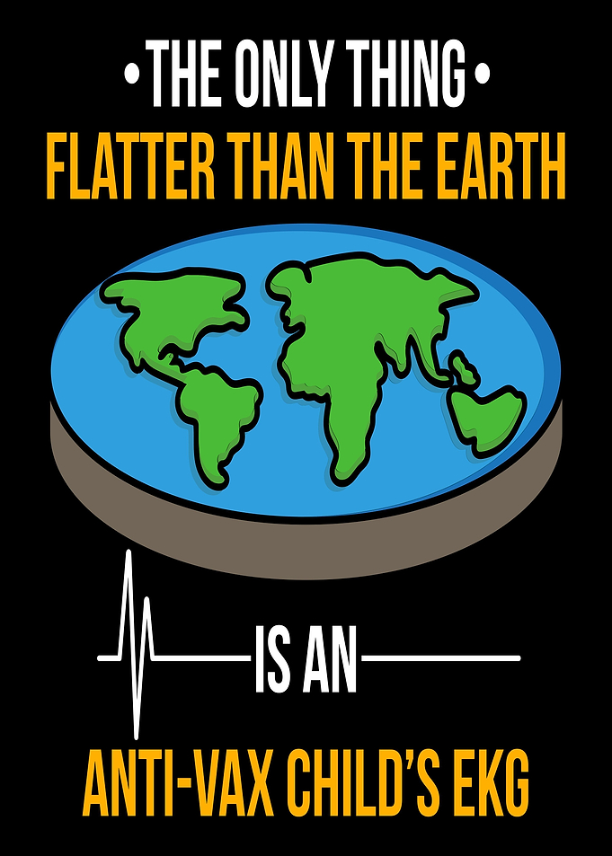 Flat Earth AntiVax Child