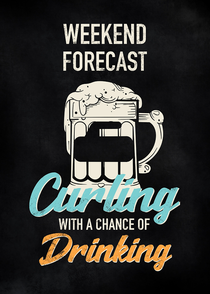 Funny Curler Curling Pun