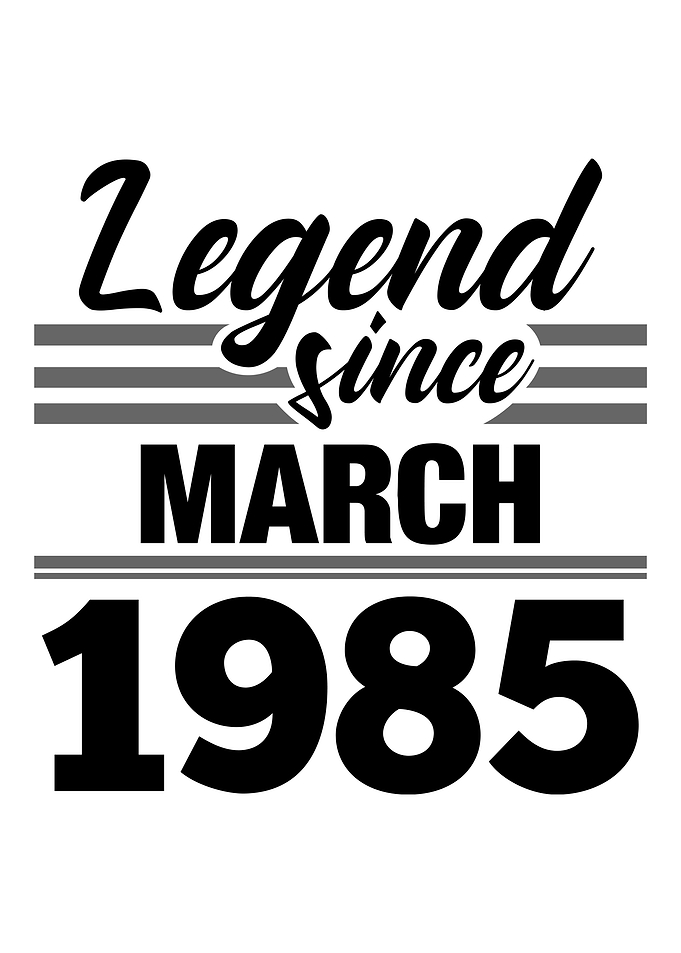 Legend Since March 1985