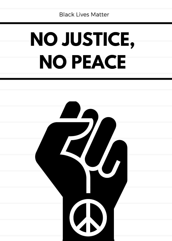No justice no peace