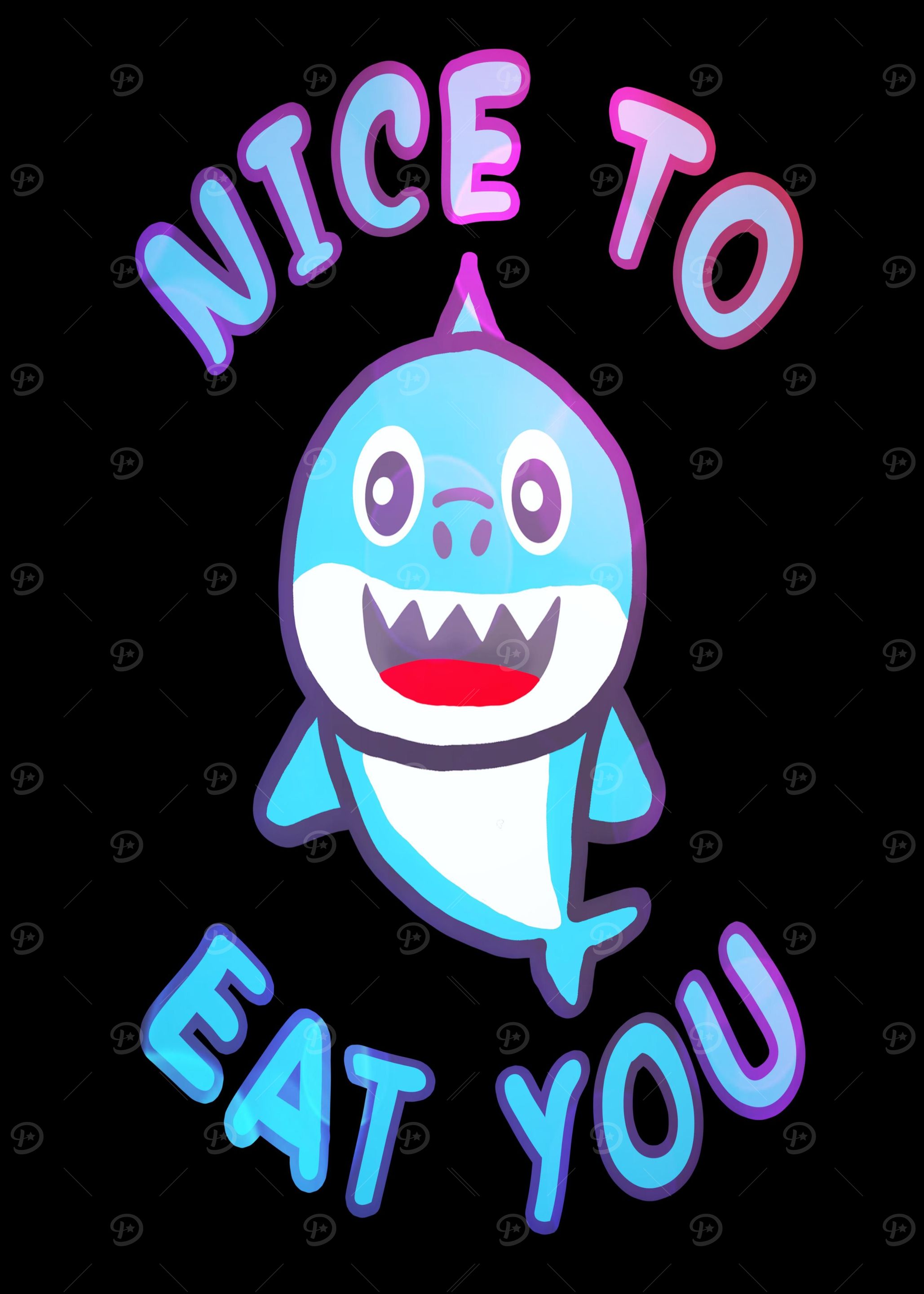 Funny Cool Shark for