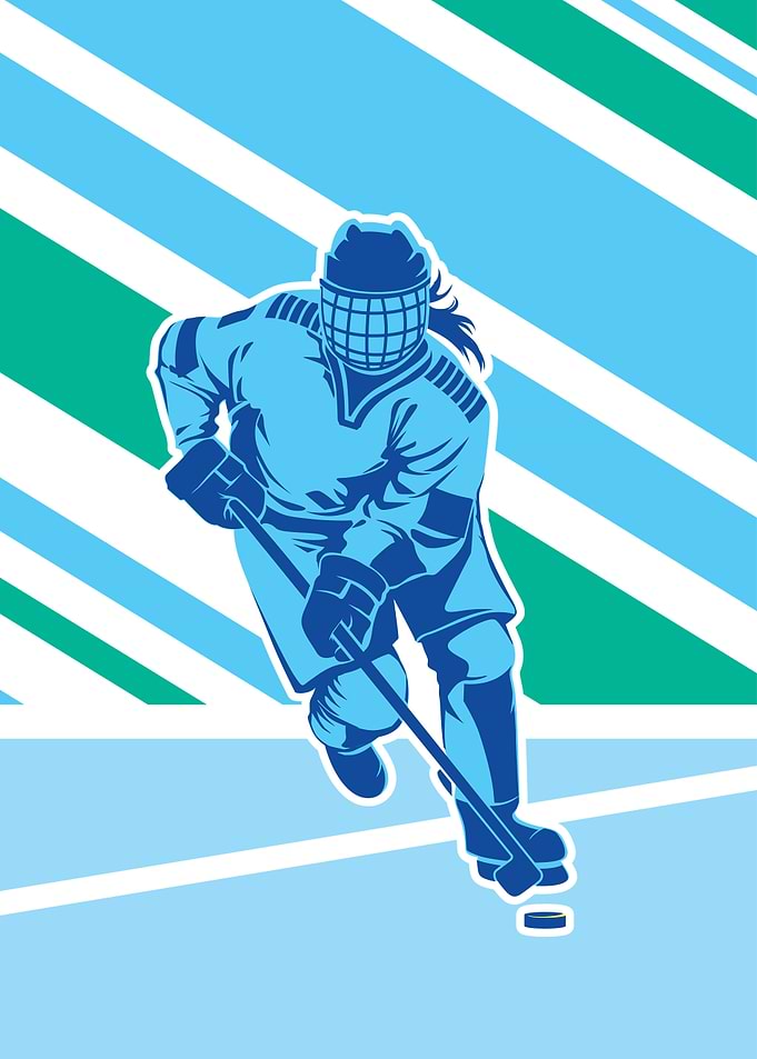 Hockey girl
