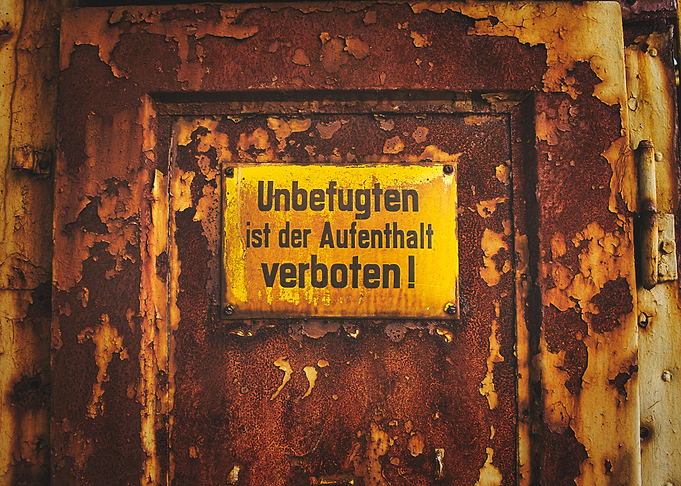 no entry