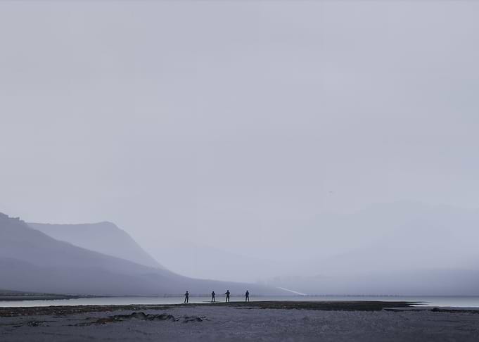 Fog over the mountains