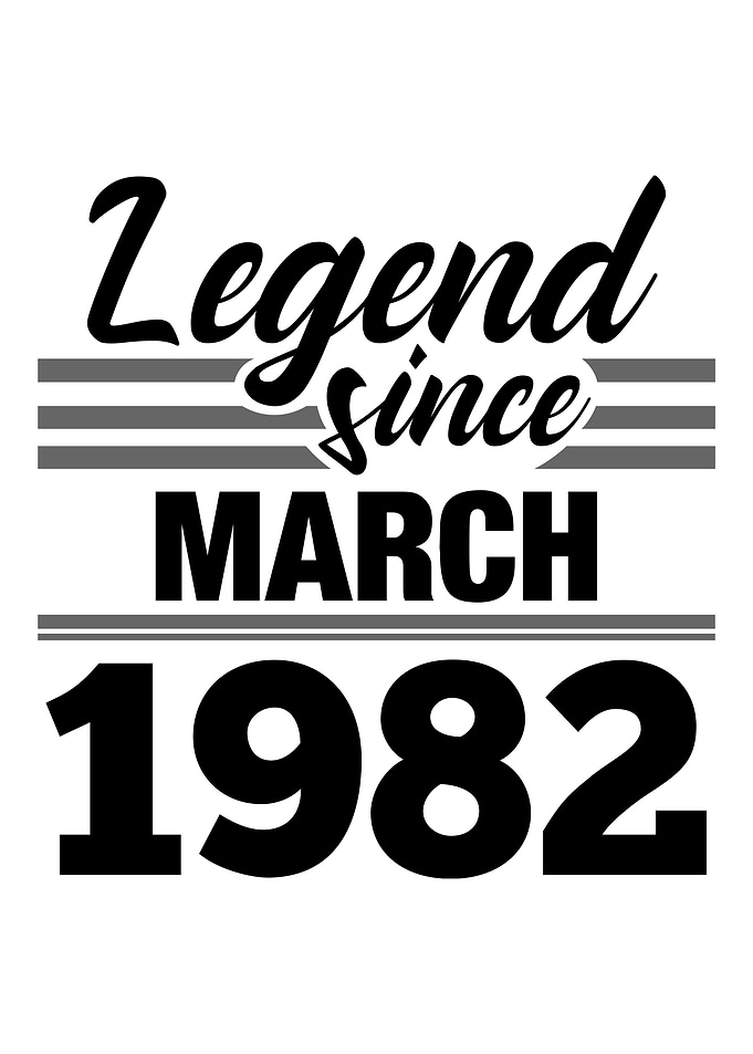 Legend Since March 1982