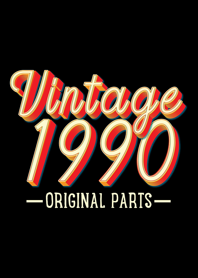 Vintage 1990