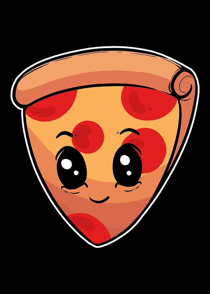 Pizza Cute Pizza Lover And