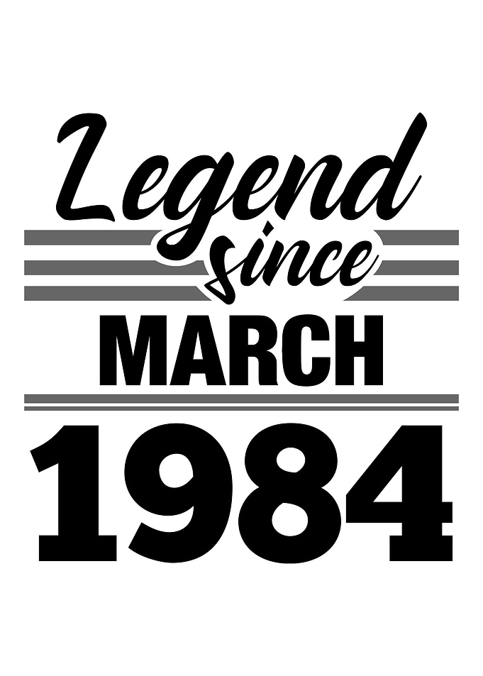 Legend Since March 1984