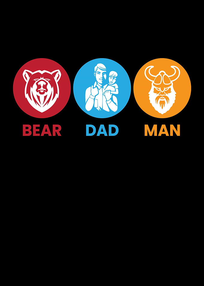 Bear Dad Man Bearded Man