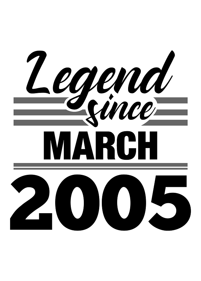 Legend Since March 2005