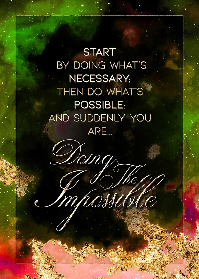 Doing the Impossible Gold