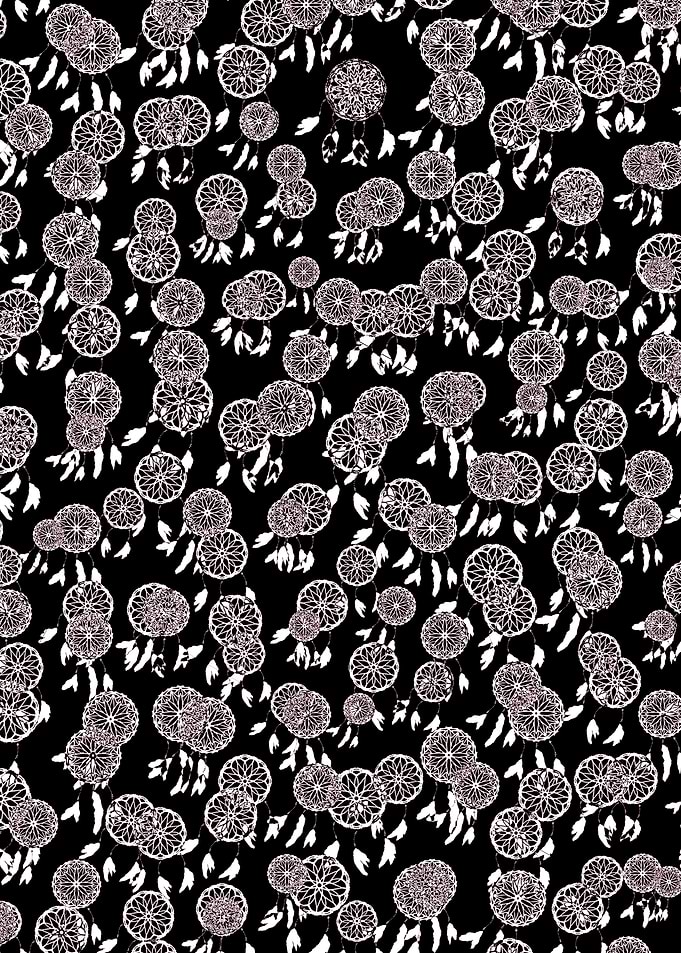Dreamcatcher Print Black