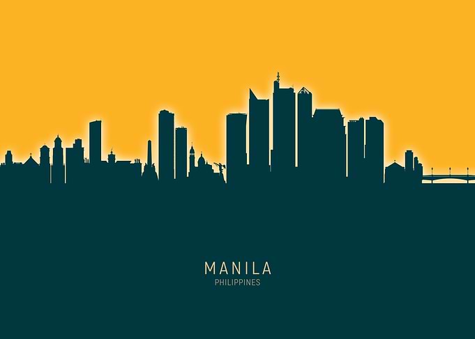 Manila Skyline Philippines